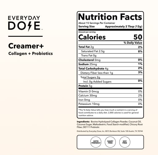 Creamer+ Collagen+Probiotics