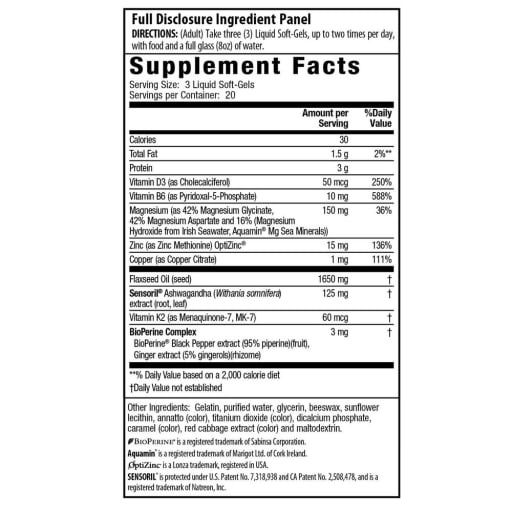 Triple-Source Magnesium + Ashwagandha