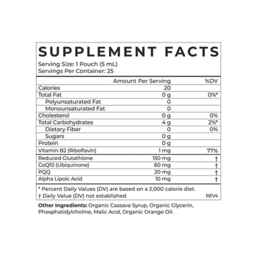 Liposomal Glutathione with PQQ & CoQ10