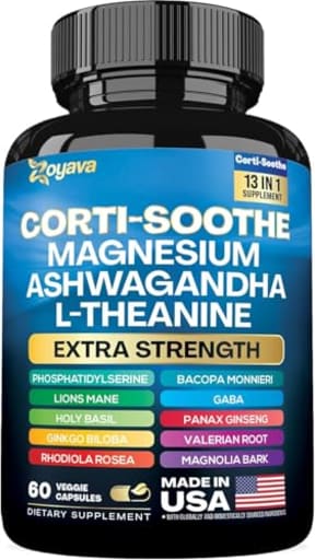 Corti-Soothe Magnesium Ashwagandha L-Theanine Extra Strength