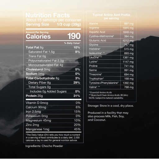 ChoCho Protein Powder (Pure)
