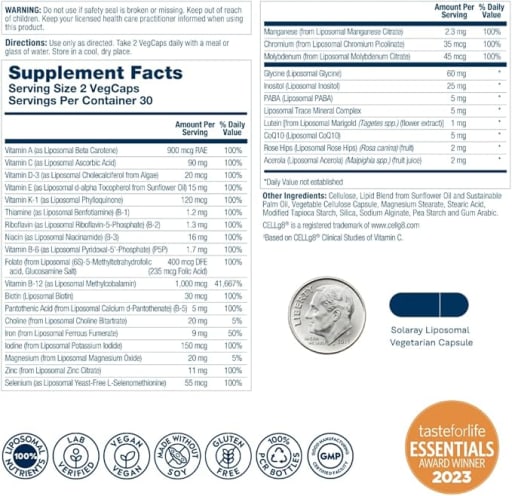 Universal Liposomal Multivitamin