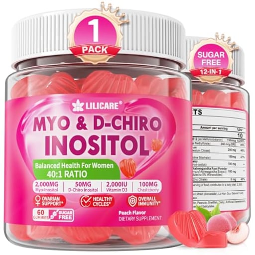 Myo-Inositol & D-Chiro Inositol Gummies