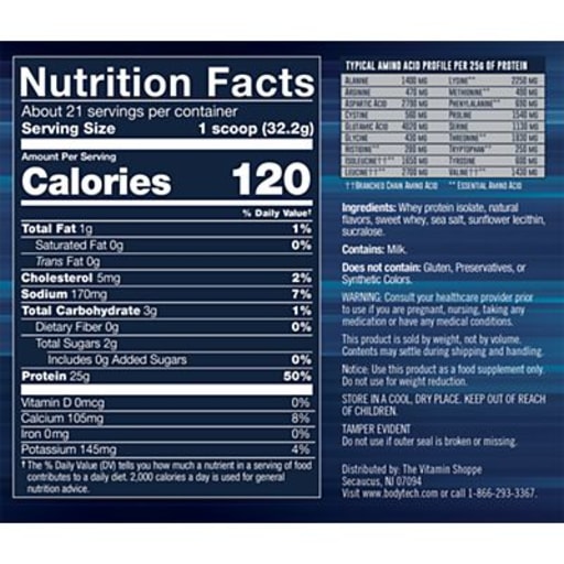 Whey Protein Isolate (Frosted Cereal)