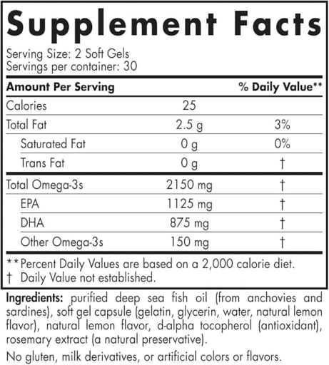 Ultimate Omega Sport 2150 mg