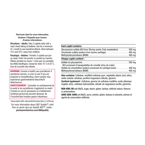 Glucosamine Chondroitin MSM