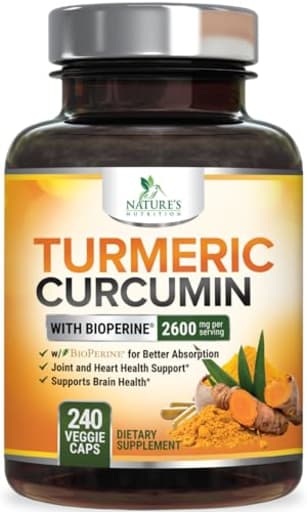 Turmeric Curcumin with BioPerine 2600 mg