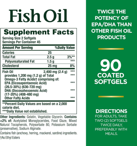 Fish Oil 2400 mg