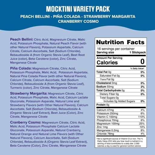 Electrolyte Drink Mix (Mocktini)