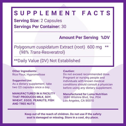 Resveratrol Antioxidant