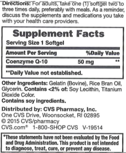 CoQ-10 50 mg