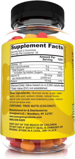 Vitamin D3 Gummies 2000 IU