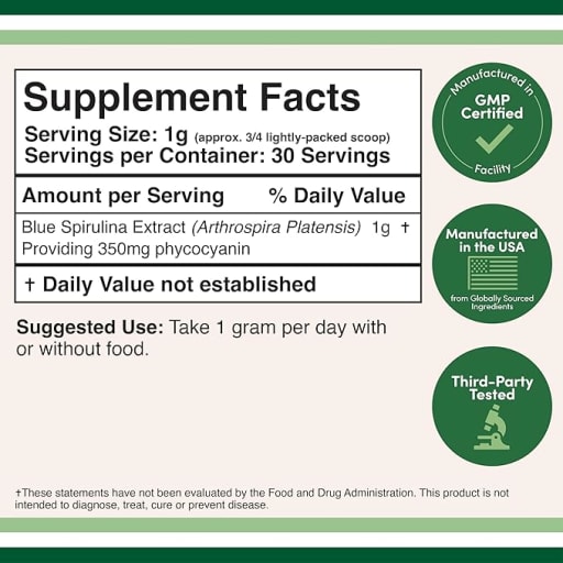Blue Spirulina