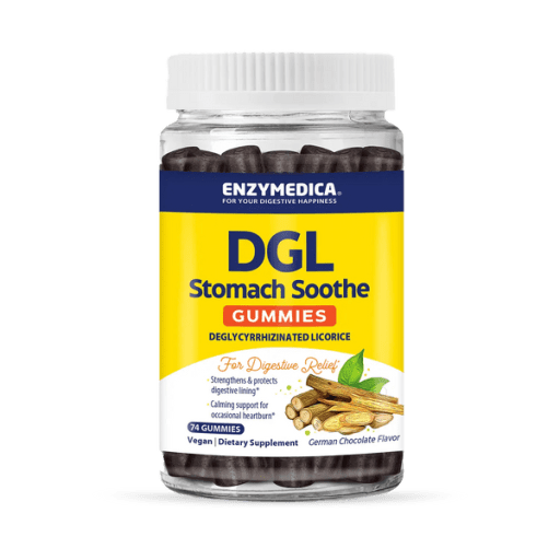 DGL Stomach Soothe Gummies German Chocolate Flavor