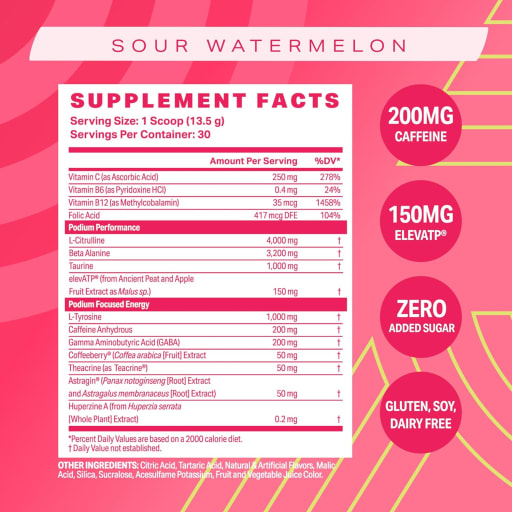 Fuse Pre Workout (Sour Watermelon)