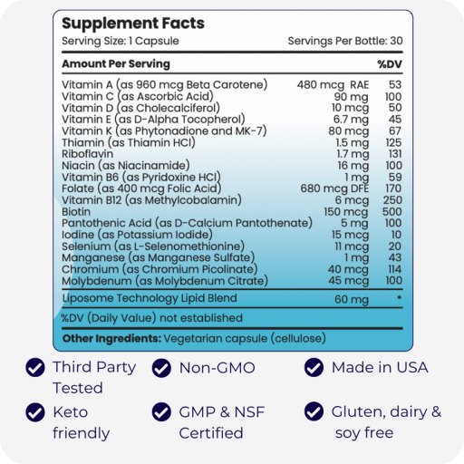 Liposomal Multivitamin