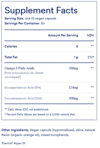 Omega 3 DHA & EPA
