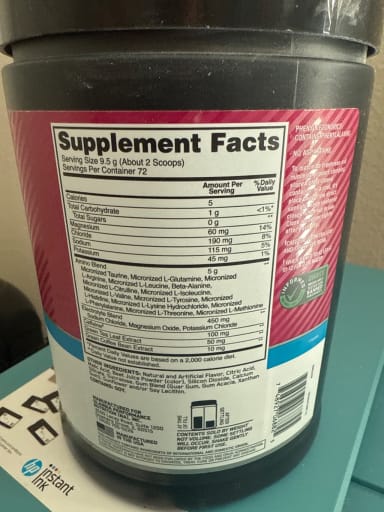 Essential Amino Energy