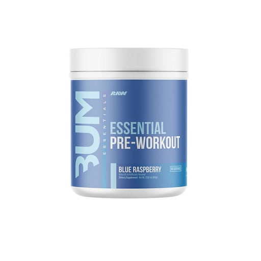 BUM Essential Pre-Workout Powder (Blue Raspberry)