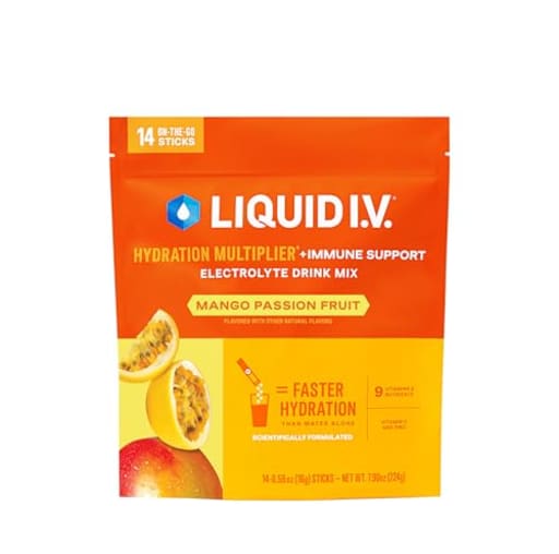 Hydration Multiplier + Immune Support (Mango Passionfruit)
