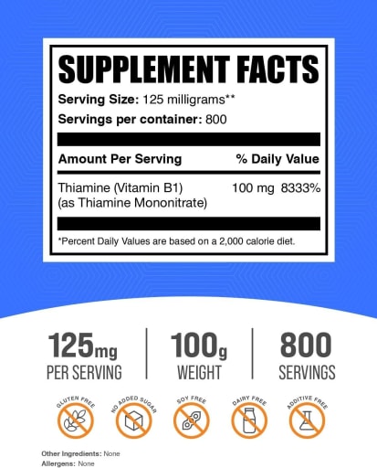 Vitamin B1 (Thiamine Mononitrate)