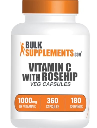 Vitamin C with Rose Hips Capsules 1000 mg