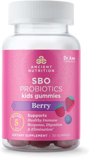 SBO Probiotics Kids Gummies (Berry)