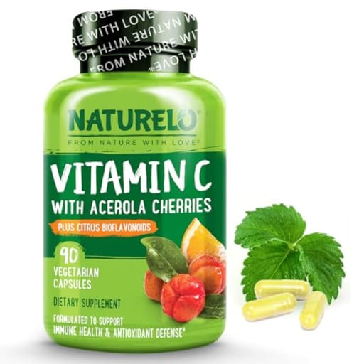 Vitamin C with Acerola Cherries