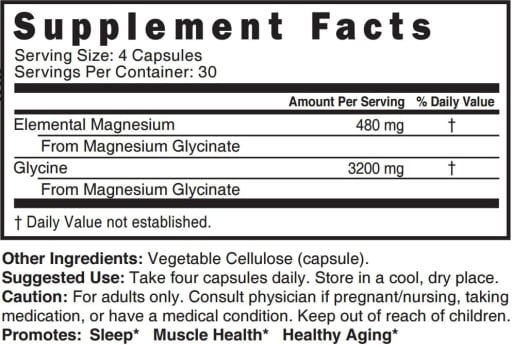 High Absorption Magnesium Glycinate