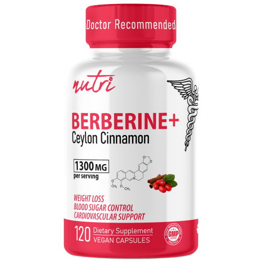 Nutri Berberine+ Ceylon Cinnamon 1300mg