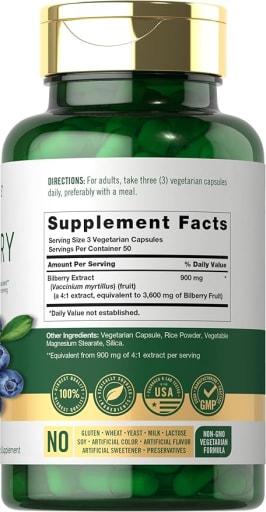 Bilberry Extract Capsules