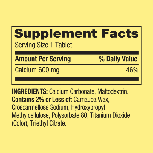 Calcium 600 mg