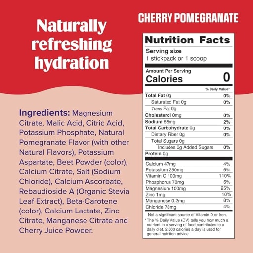 Ultima Replenisher Electrolyte Sticks (Cherry Pomegranate)