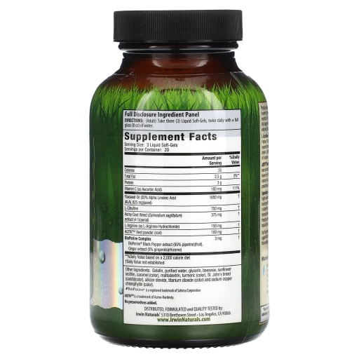 L-Citrulline + L-Arginine Booster for Men