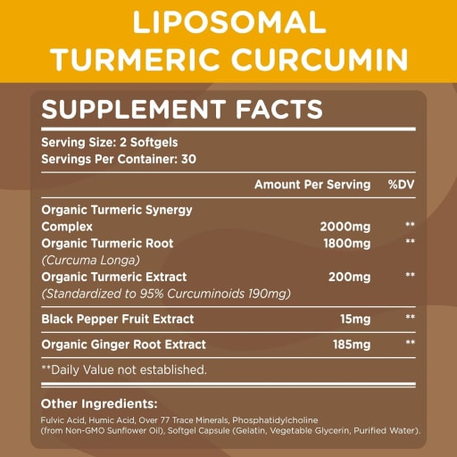 Liposomal Turmeric Curcumin