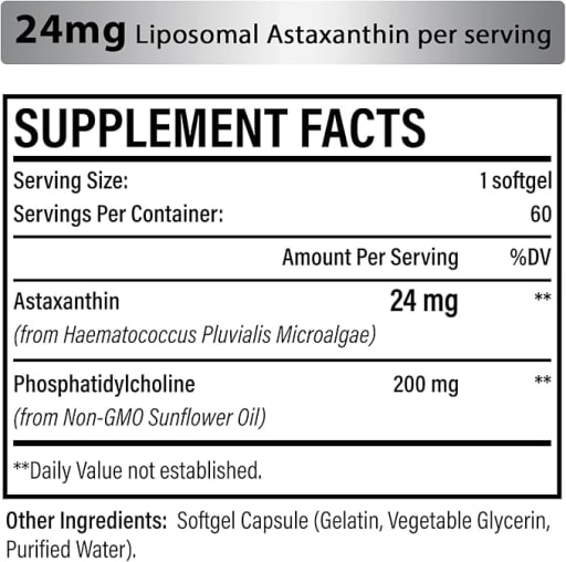 Liposomal Astaxanthin
