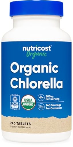 Organic Chlorella 500 mg