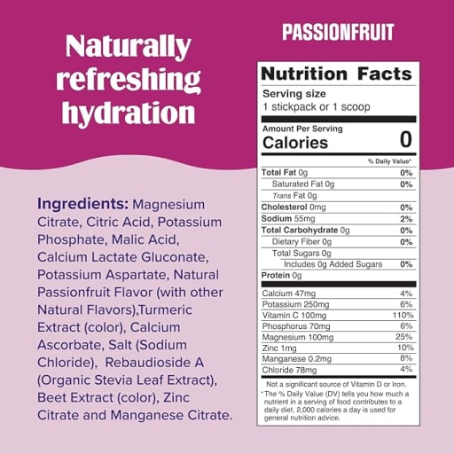 Ultima Replenisher Electrolyte Powder (Passionfruit)