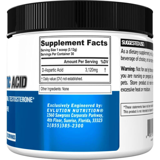D-Aspartic Acid Unflavored
