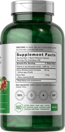 Vitamin C with Bioflavonoids & Wild Rose Hips