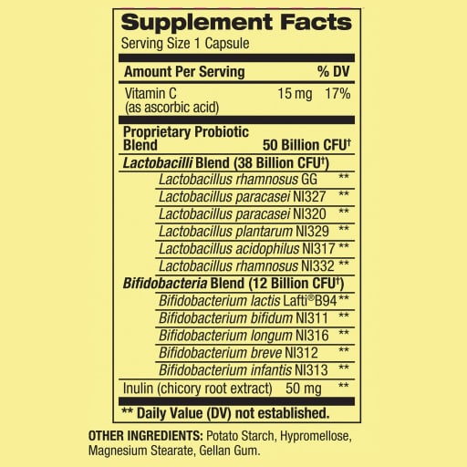 Extra Strength Age 50+ Probiotic 50 Billion CFU