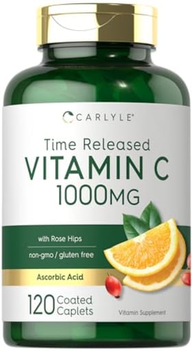 Timed Release Vitamin C 1000mg with Rose Hips