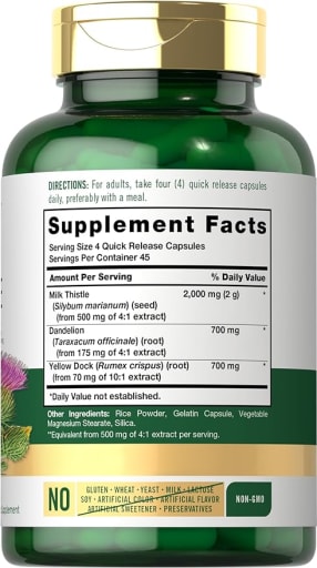 Milk Thistle 2000mg