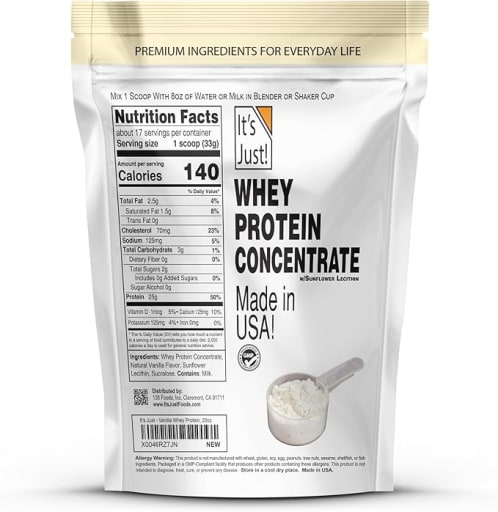 Whey Protein Concentrate (Vanilla)