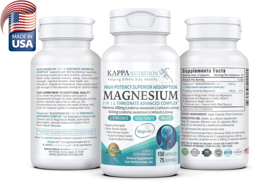 Magnesium 3 in 1 L-Threonate Advanced Complex