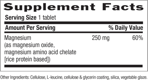 Chelated Magnesium 250 mg