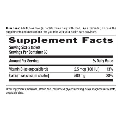 Calcium Citrate with Vitamin D
