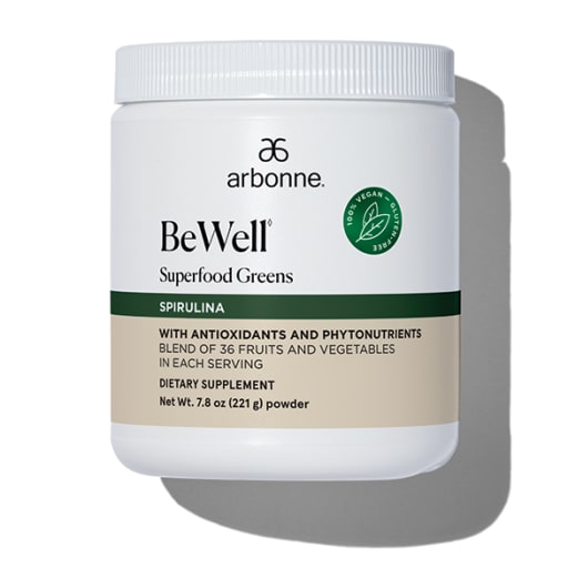 BeWell Superfood Greens Spirulina