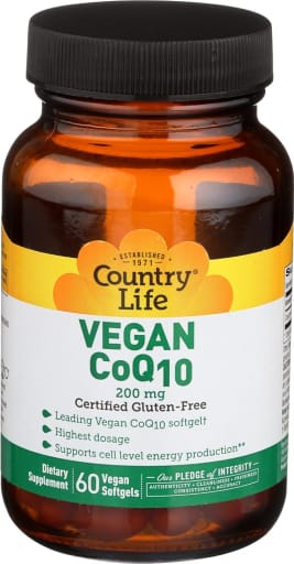 Vegan CoQ10 200 mg