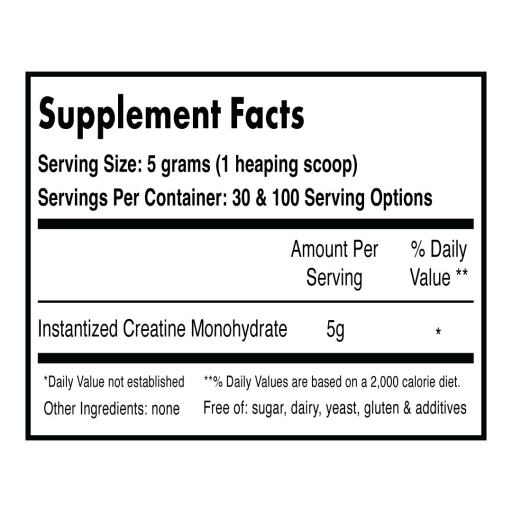 Instantized Creatine (Unflavored)